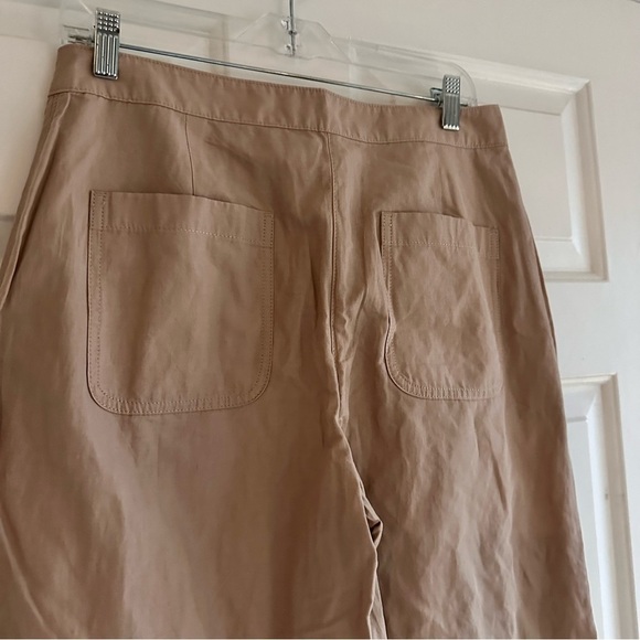 Eileen‎ Fisher Organic Cotton Steel Wide-Leg Pant Lagenlook Size 6 - Picture 5 of 9